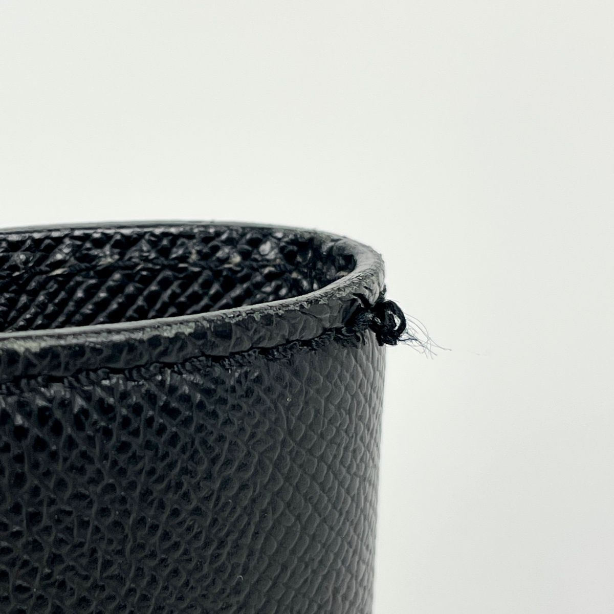 Chanel Logo Tote Bag Leather Black — view 5