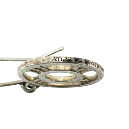 Tiffany & Co Atlas Silver Earrings — view 6