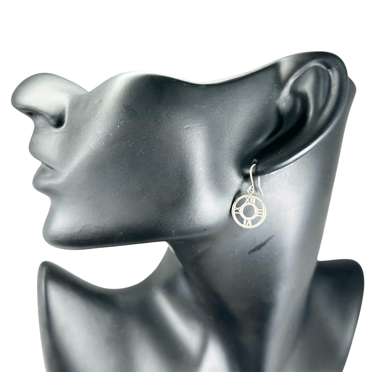 Tiffany & Co Atlas Silver Earrings — view 4