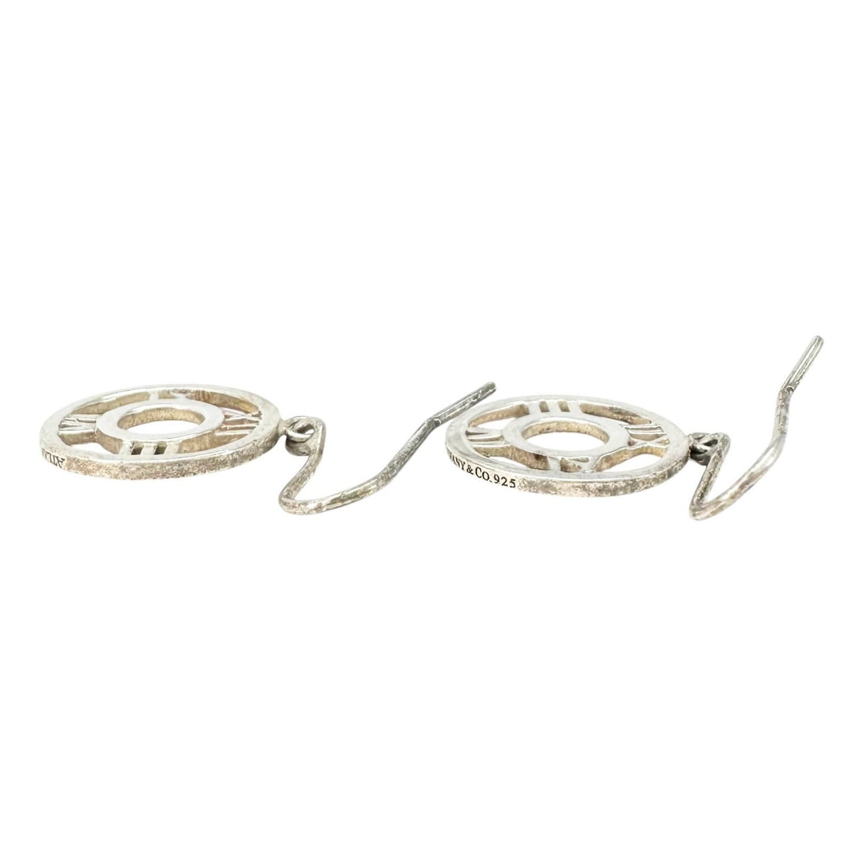 Tiffany & Co Atlas Silver Earrings — view 3