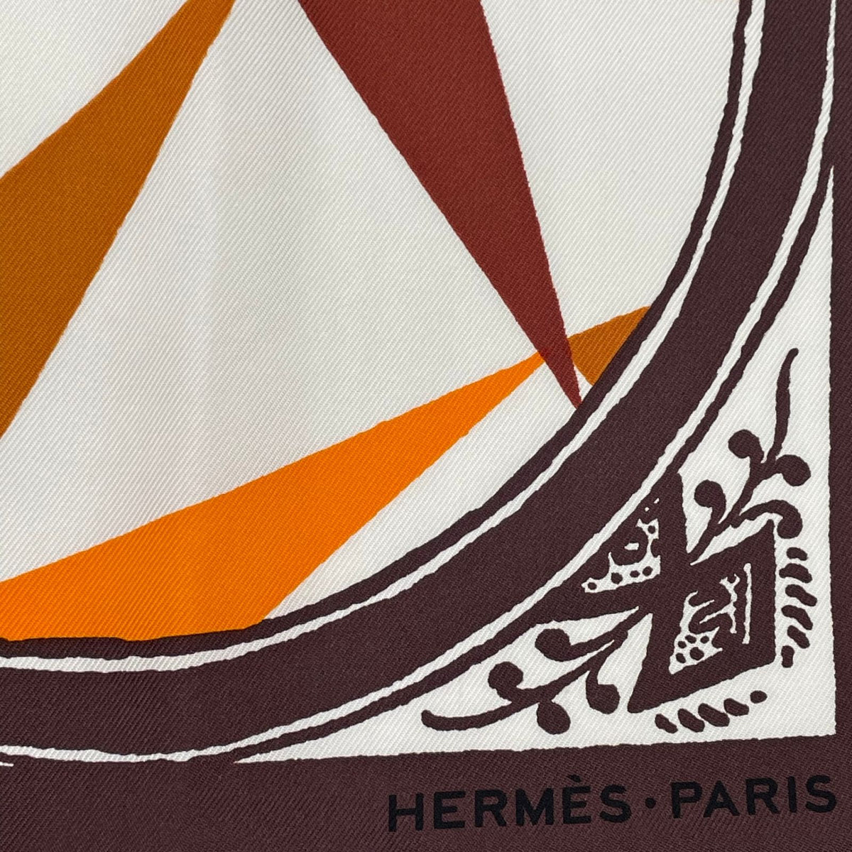 Hermes Jeu de Soie Silk Game Scarf Multicolor — view 6