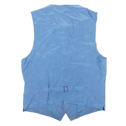 Dolce & Gabbana Suit Set Shawl Color Vest Pants 50 Blue — view 6