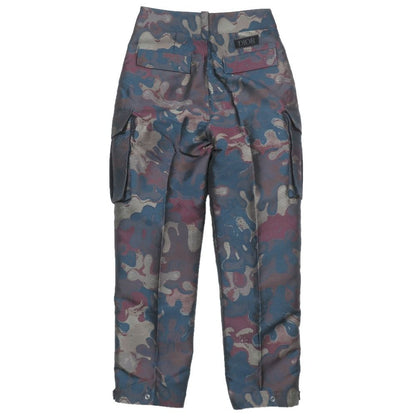 Dior Peter Doig Camouflage Technical Jacquard Cargo Pants 44 Multicolor — view 2