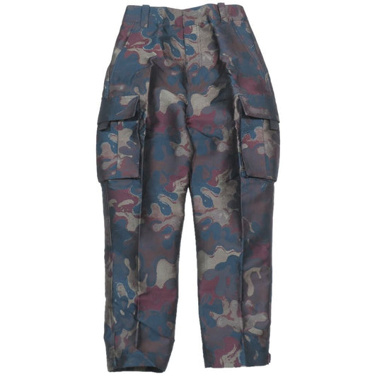 Dior Peter Doig Camouflage Technical Jacquard Cargo Pants 44 Multicolor