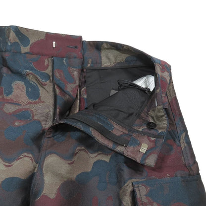 Dior Peter Doig Camouflage Technical Jacquard Cargo Pants 44 Multicolor — view 3