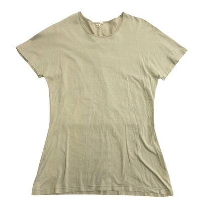 Hermes Martin Margiela Era T-Shirt Logo Embroidery Vintage Archive L Beige