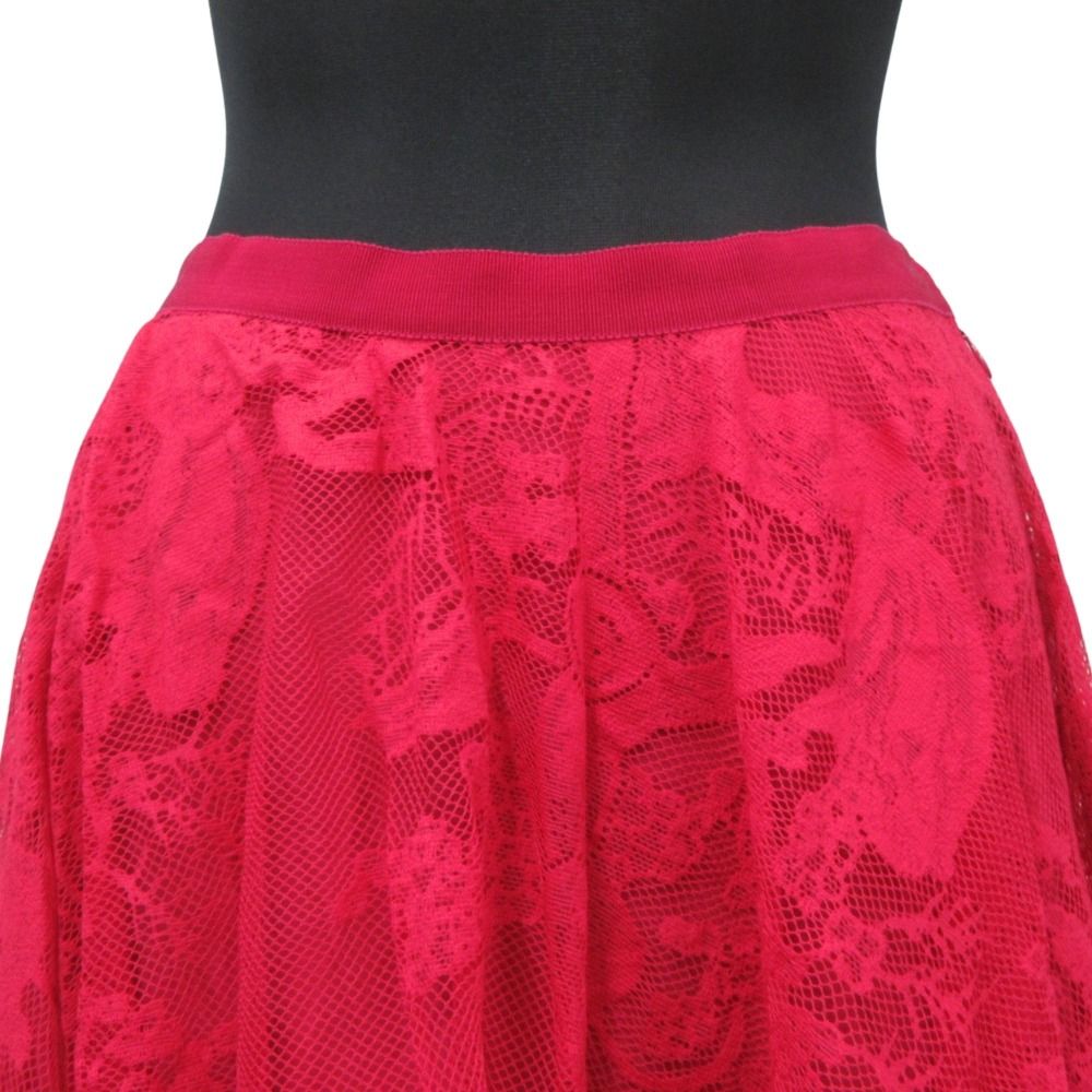 Dior Toile de Jouy Sauvage Cotton Blend Lace Long Skirt Logo — view 4
