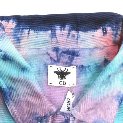 Dior Tie Dye Jeans Denim Jumps All in One Coverall 34 Blue Multi — view 7