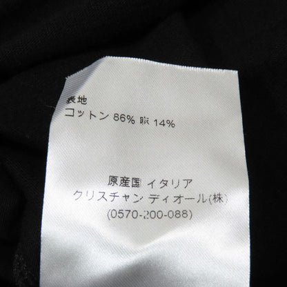 Dior Hand Print Logo Short Sleeve T-Shirt Crew Neck Top S Black — view 7