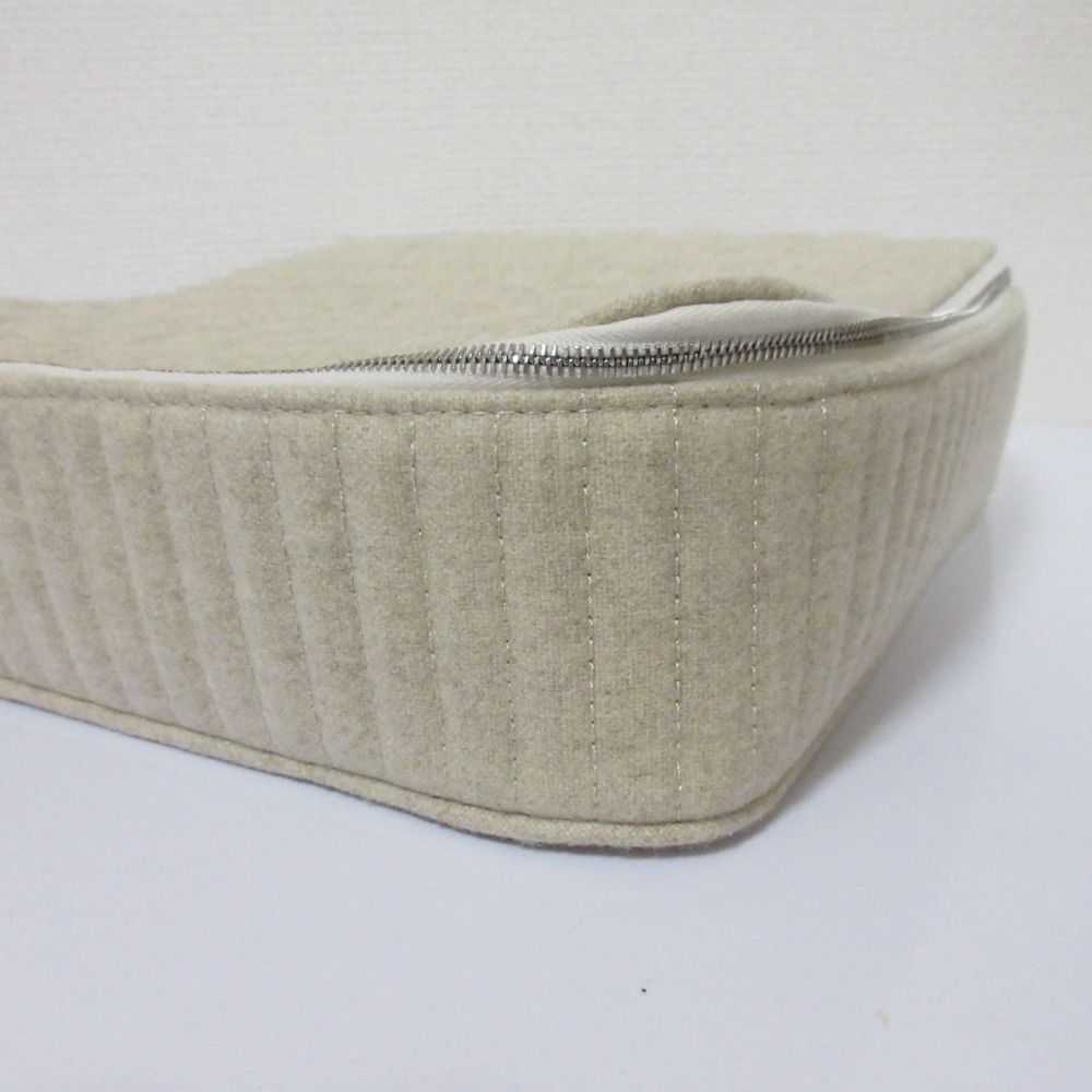 Hermes Paddock Pouch Travel Case Gray — view 5