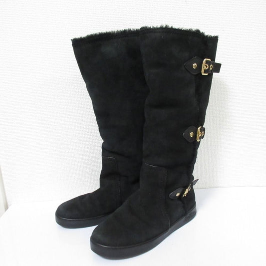Louis Vuitton Shearling Boots With Belt