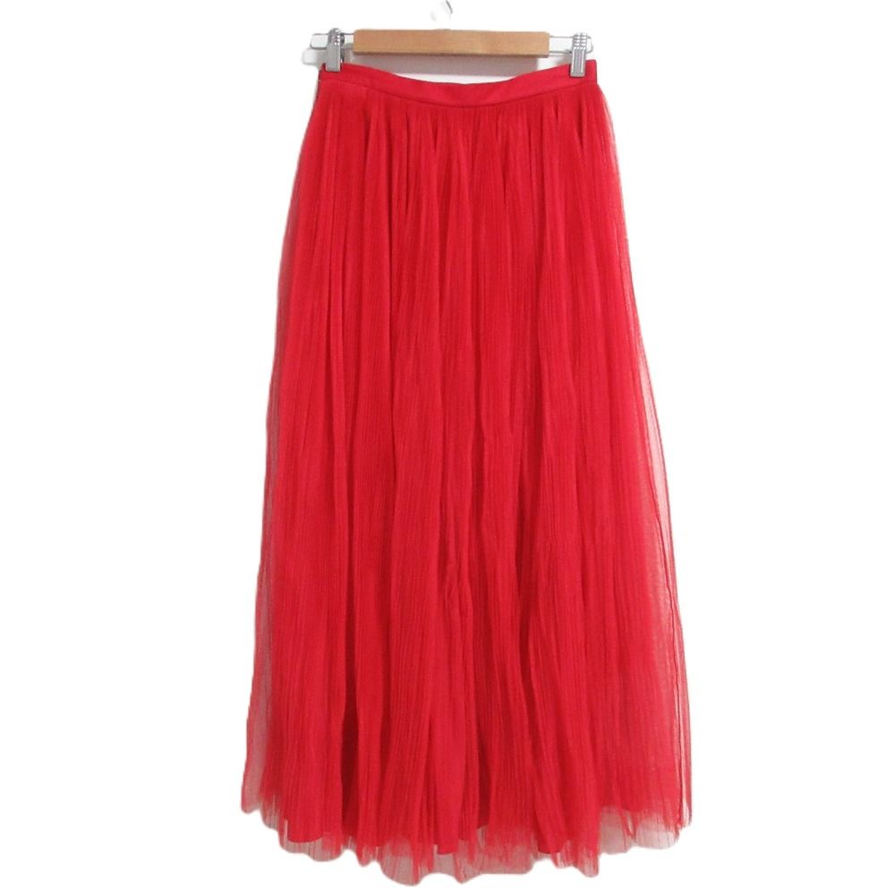Dior Organza Pleated Long Skirt 40 — view 2