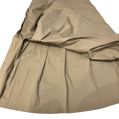 Max Mara Weekend Orme Wash Gabardine Skirt 38 Beige — view 4