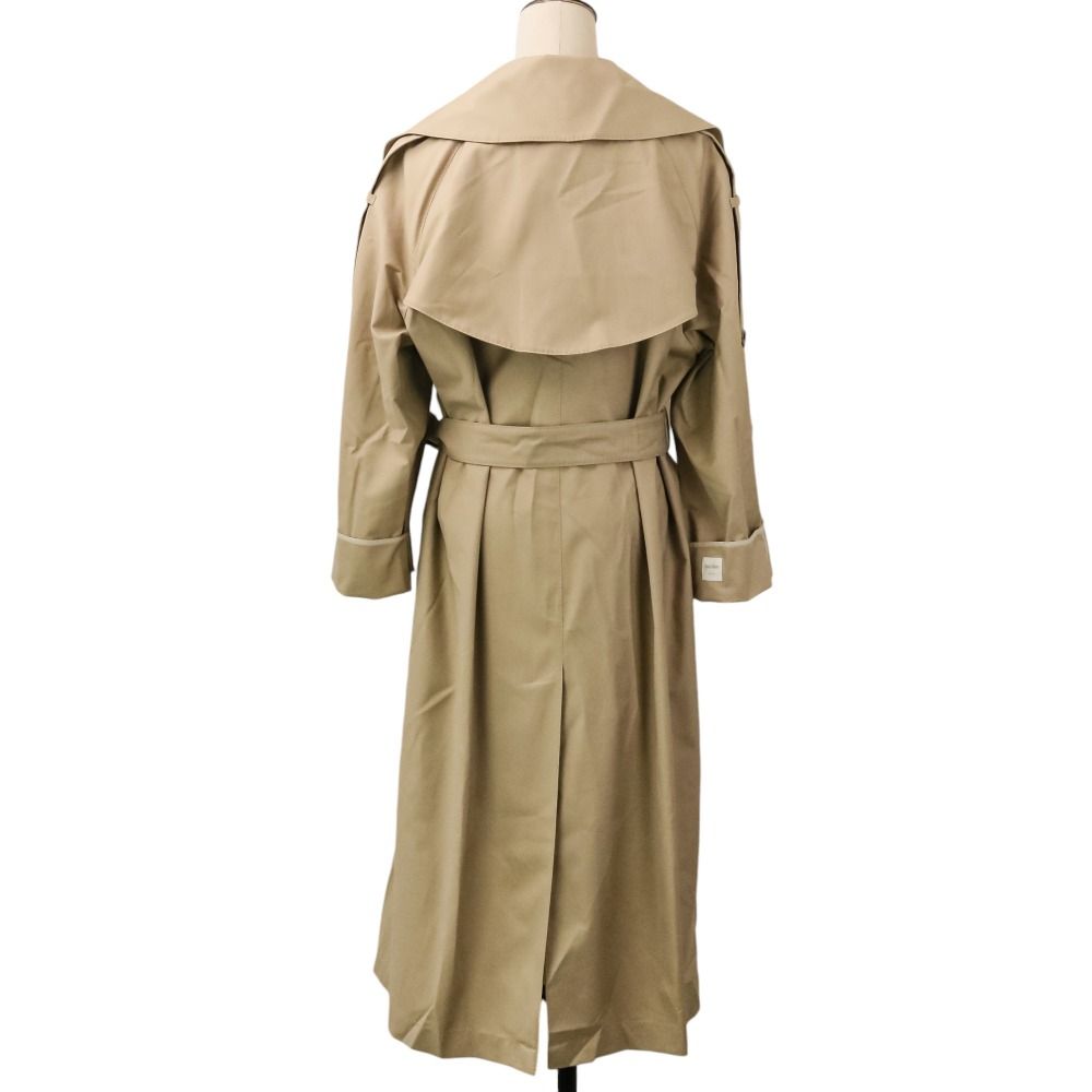 Max Mara the Cube Mtcutrench Oversized Trench Coat 38 Beige — view 4