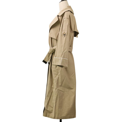 Max Mara the Cube Mtcutrench Oversized Trench Coat 38 Beige — view 3