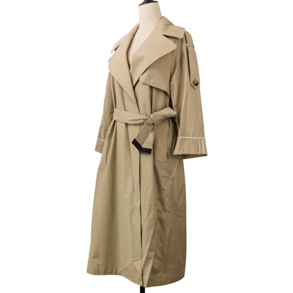 Max Mara the Cube Mtcutrench Oversized Trench Coat 38 Beige — view 2