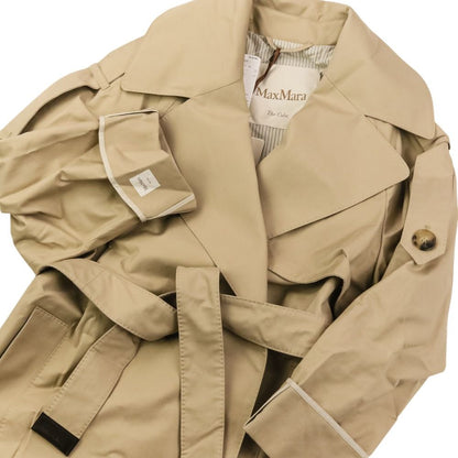 Max Mara the Cube Mtcutrench Oversized Trench Coat 38 Beige — view 5