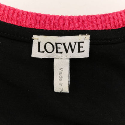 Loewe Power Net Body Print Dress Long Sleeve XS Red Black — view 8