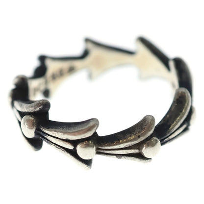 Chrome Hearts Cross Tail Silver Ring — view 3