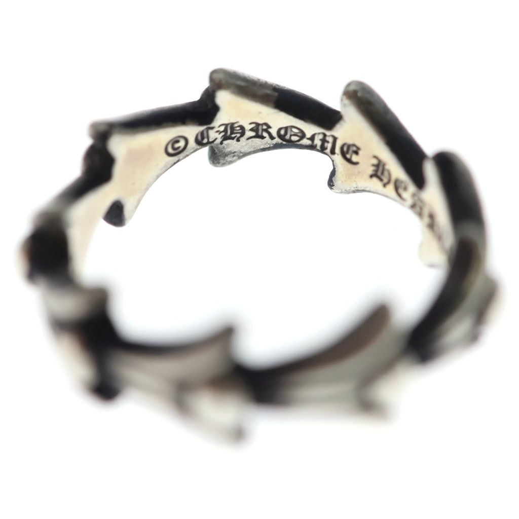 Chrome Hearts Cross Tail Silver Ring — view 5