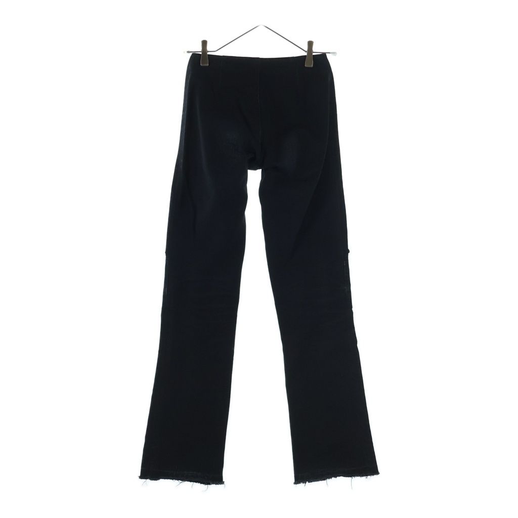 Chrome Hearts Vintage SL Fleurknee Denim Pants Black — view 2