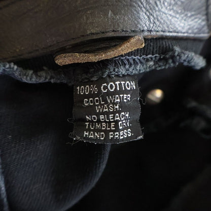 Chrome Hearts Vintage SL Fleurknee Denim Pants Black — view 8
