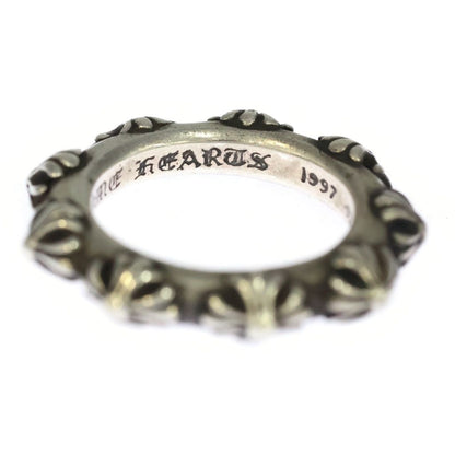 Chrome Hearts Cross Band Ring Silver — view 5