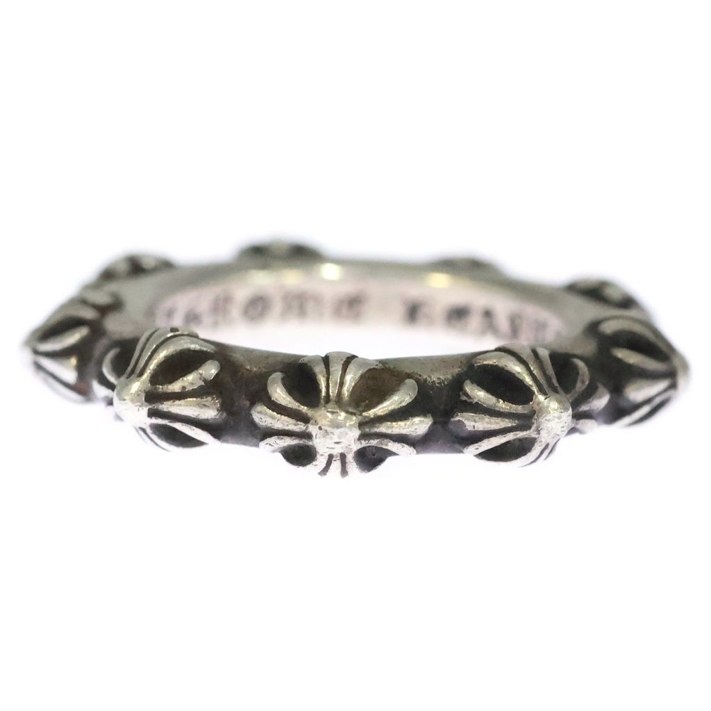 Chrome Hearts Cross Band Ring Silver