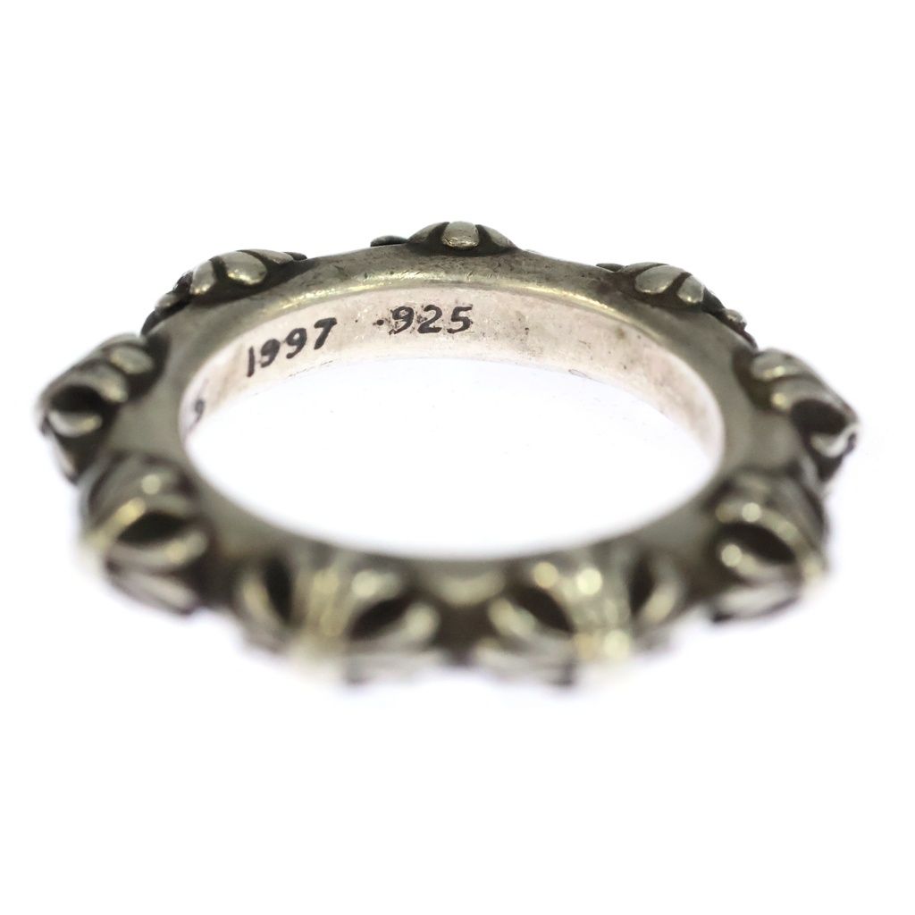 Chrome Hearts Cross Band Ring Silver — view 6