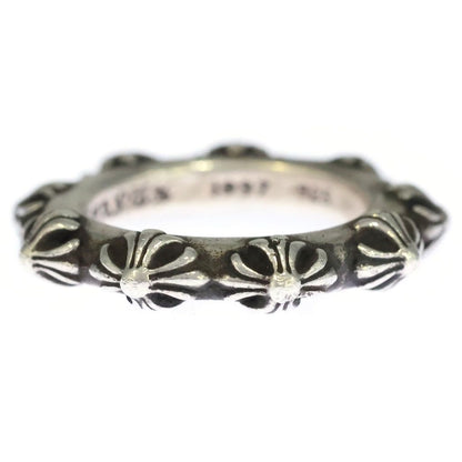 Chrome Hearts Cross Band Ring Silver — view 3