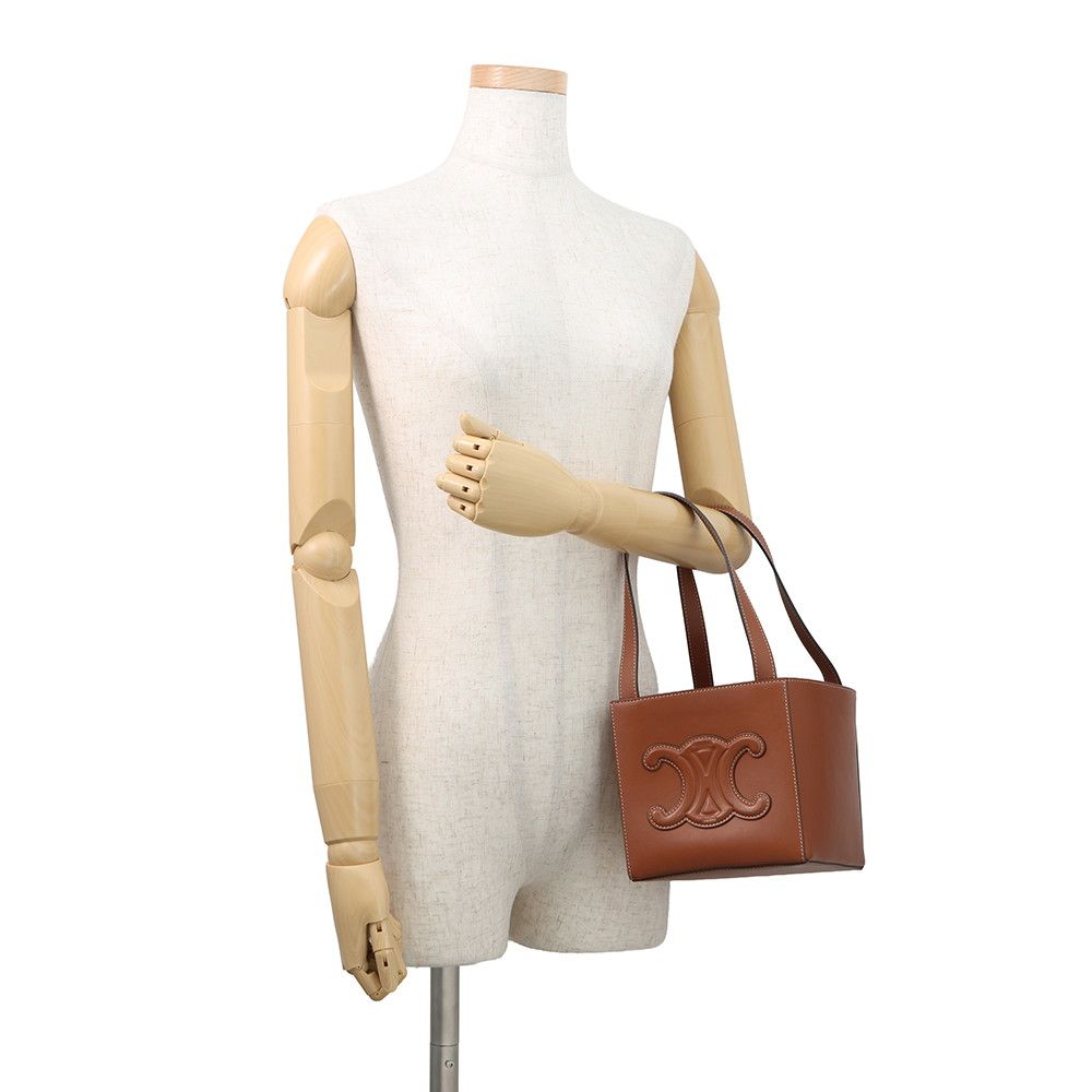 Celine Handbag Triomphe Cube Leather — view 4