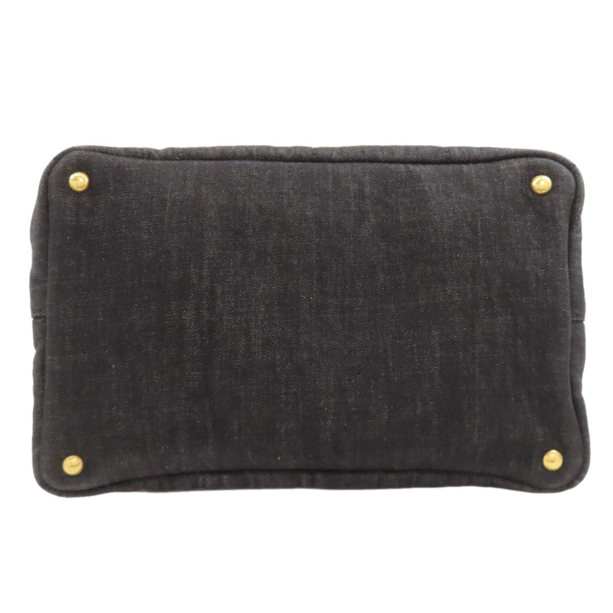 Prada Canapa 2-Way Handbag Denim — view 4
