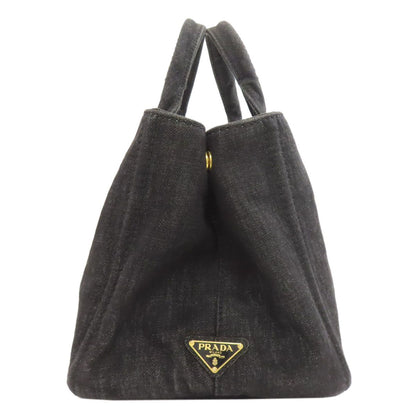 Prada Canapa 2-Way Handbag Denim — view 3