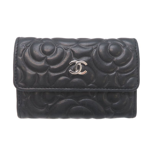 Chanel Card Case Card Holders Black