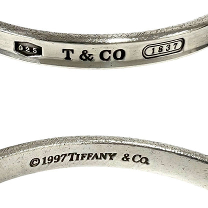 Tiffany & Co Vintage Narrow Bangle 925 Sterling Silver Bracelet — view 3