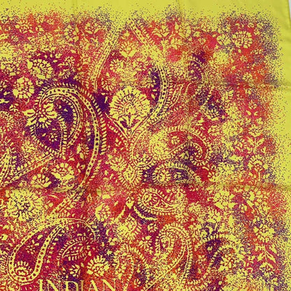 Hermes Scarf Silk Carre 90 Indian Yellow — view 2