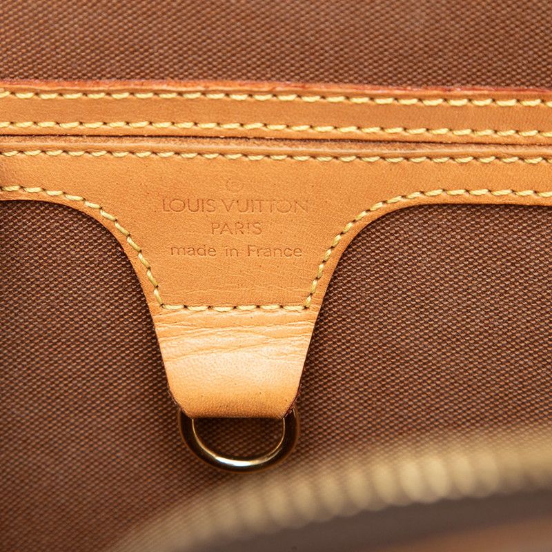Louis Vuitton Monogram Ellipse Sac A Dos Backpack Brown Leather — view 5