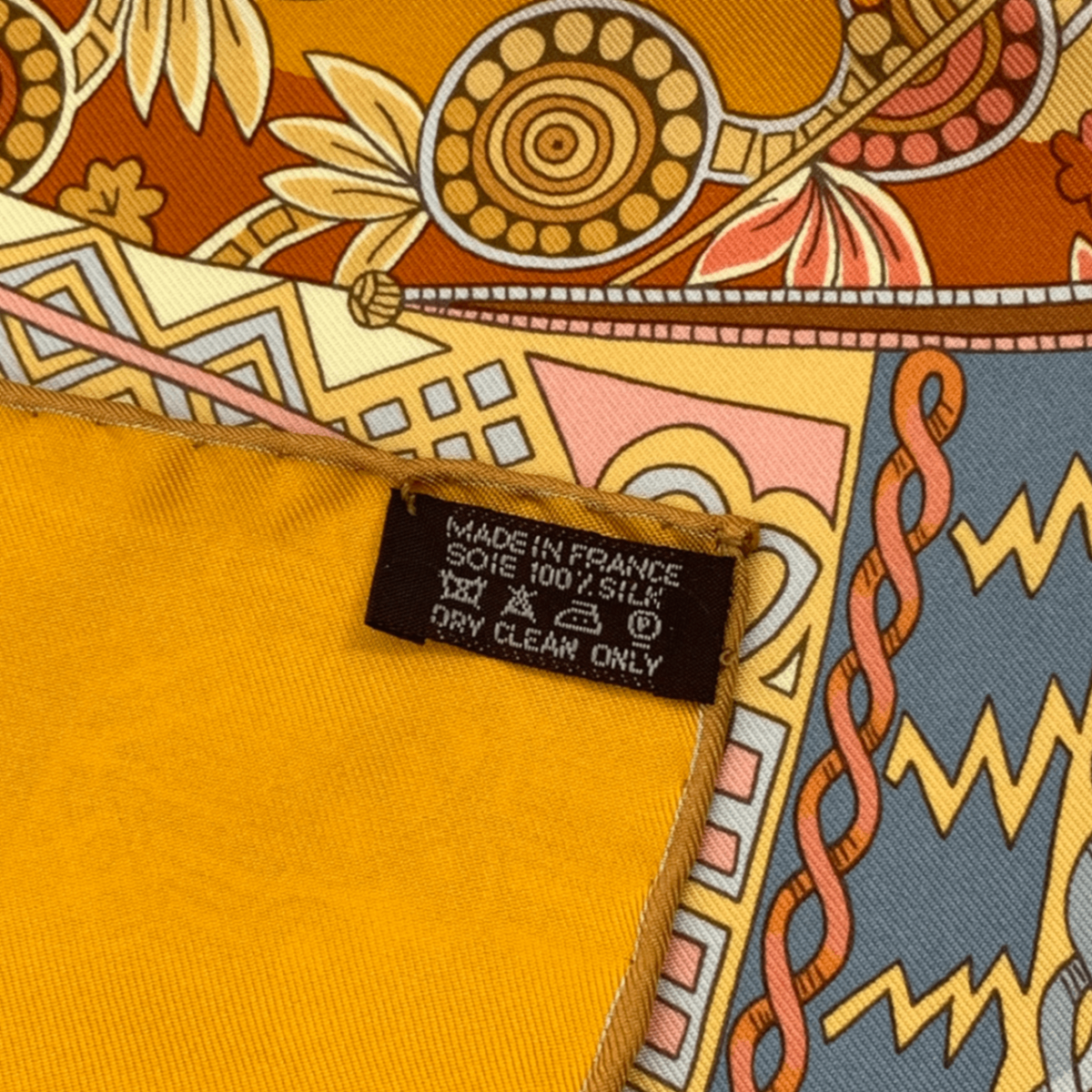 Hermes Scarf Carre 90 Voyage En Etoffes Journey Through The World's Fabrics — view 6