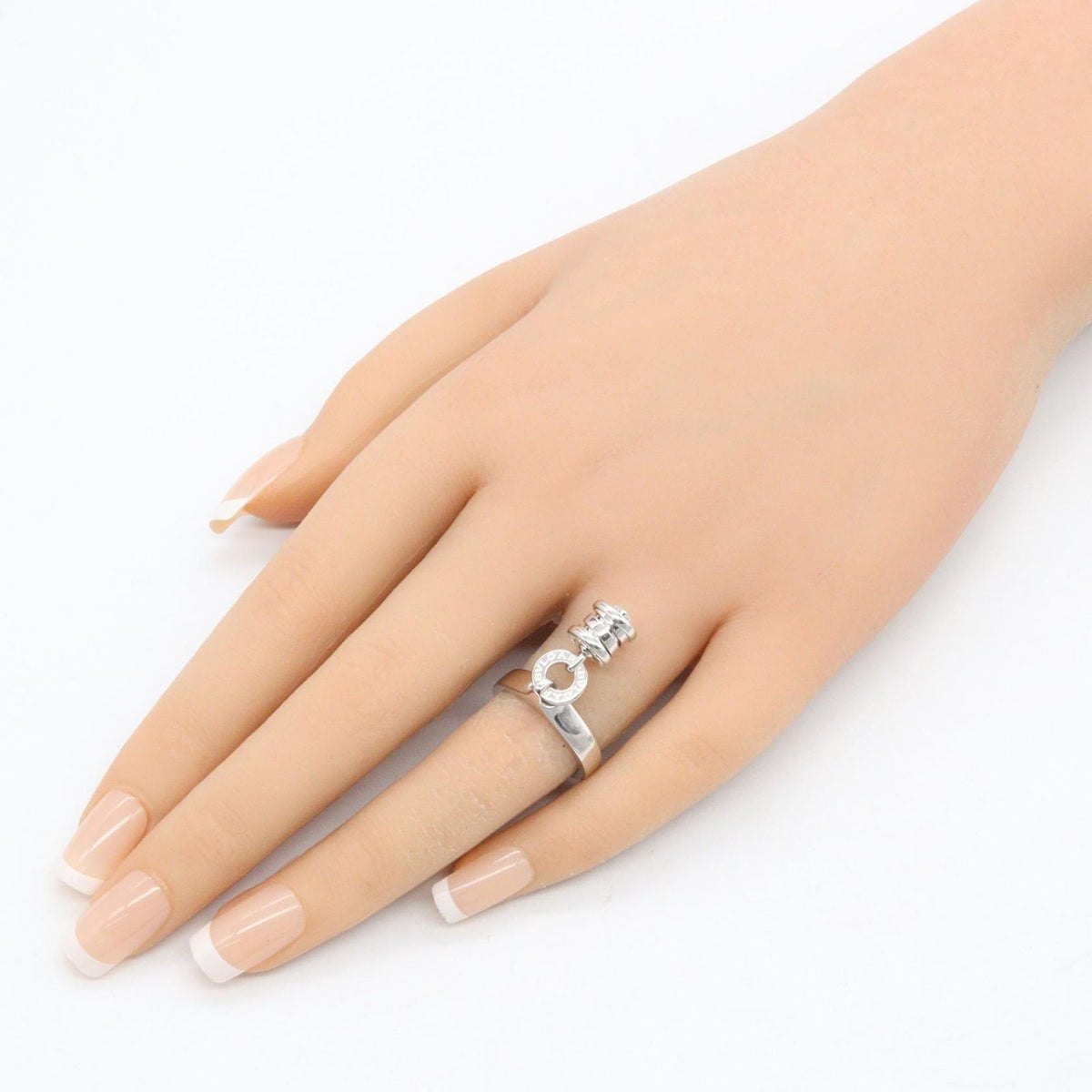 Bvlgari Ring B.Zero1 Element 18K White Gold Diamond — view 8