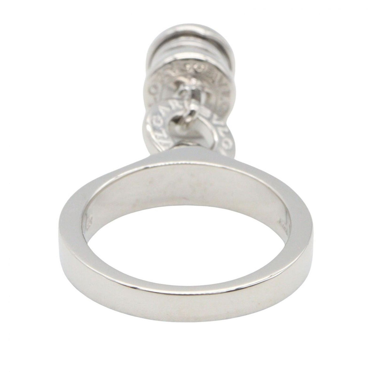 Bvlgari Ring B.Zero1 Element 18K White Gold Diamond — view 3