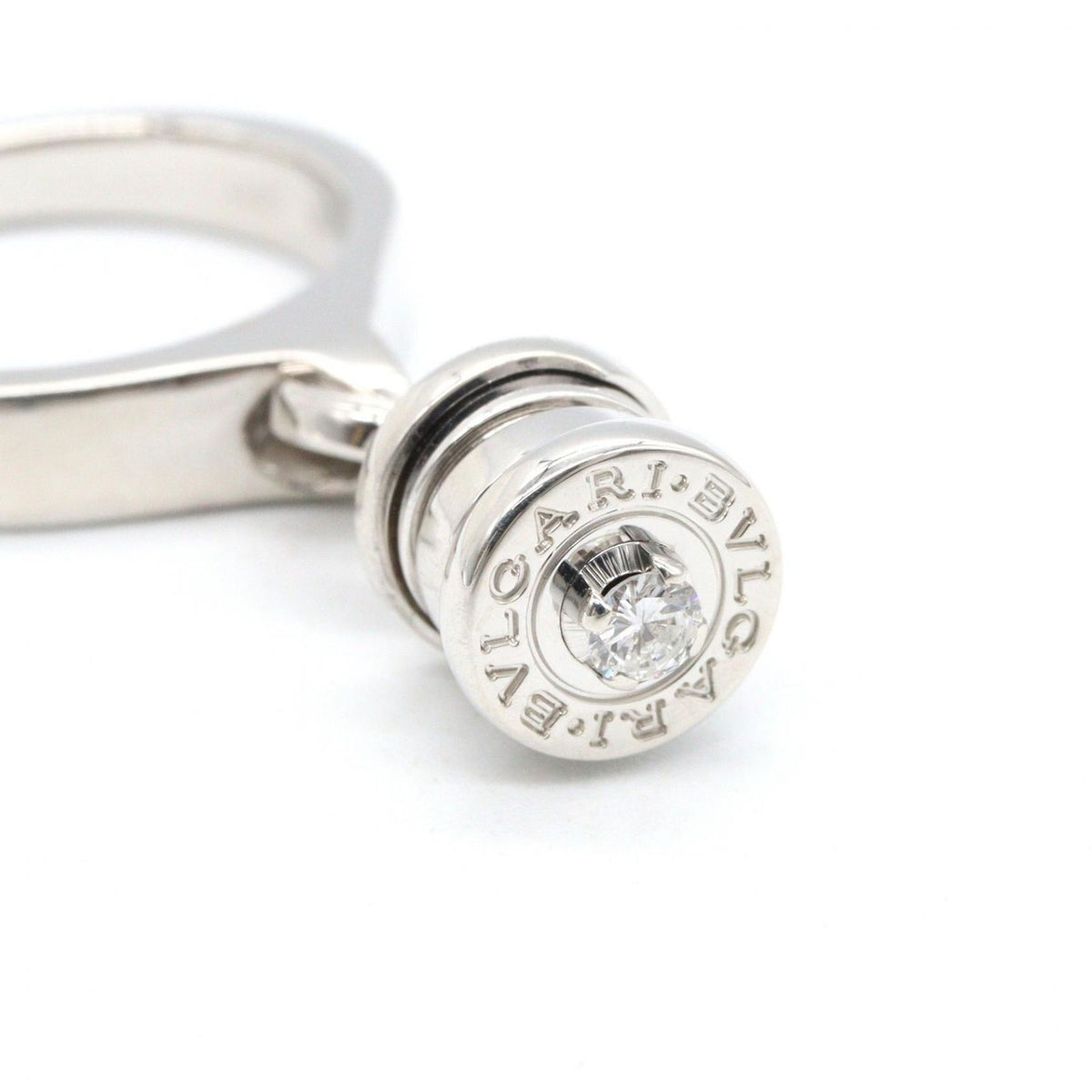 Bvlgari Ring B.Zero1 Element 18K White Gold Diamond — view 5