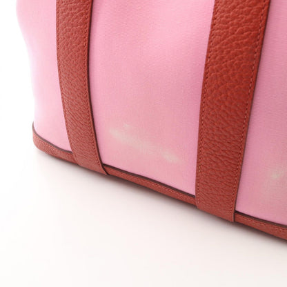 Hermes Tote Bag Garden File PM Pink Rouge Ducese 2-Way — view 8