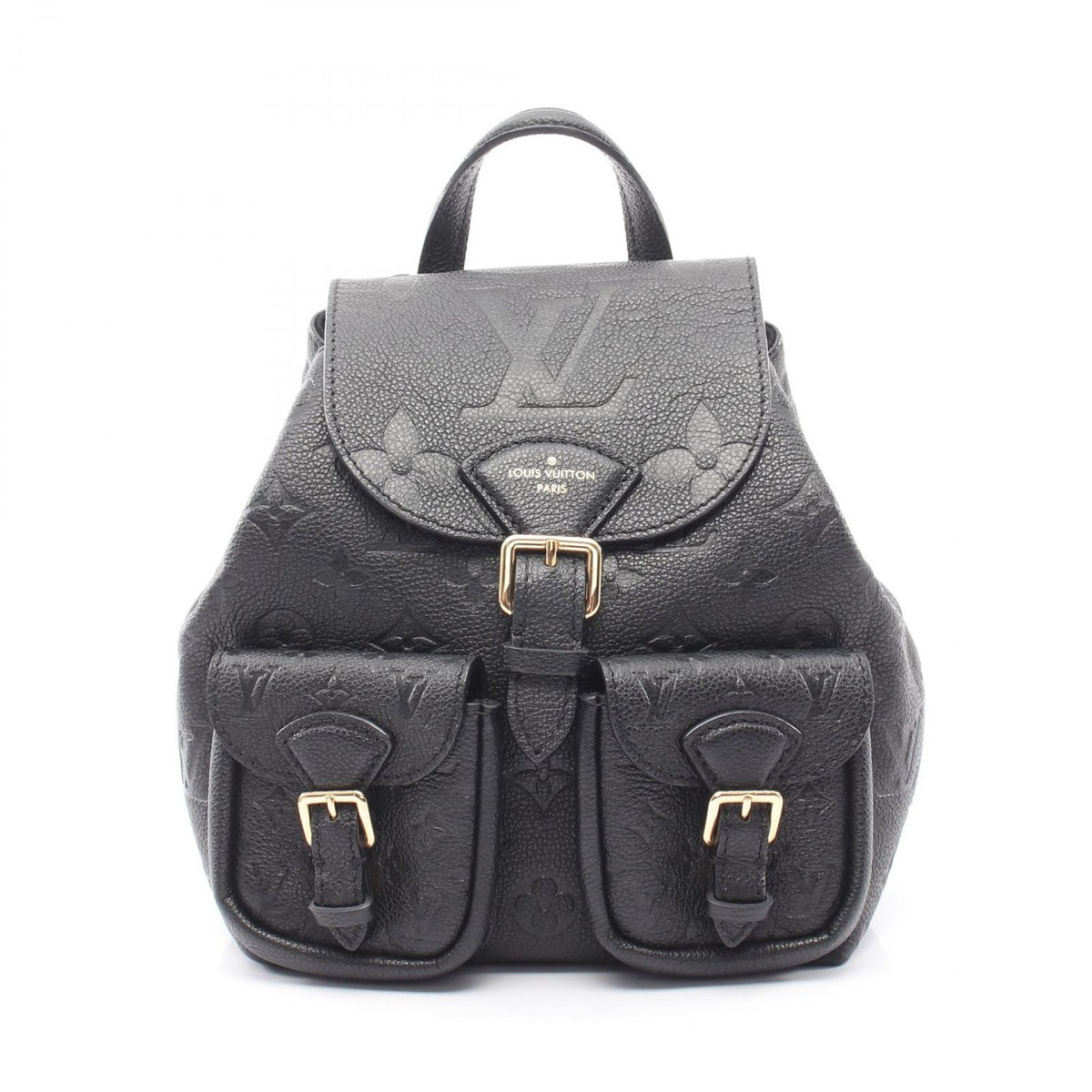 Louis Vuitton Backpack Monogram Empreinte Noir Leather Backup