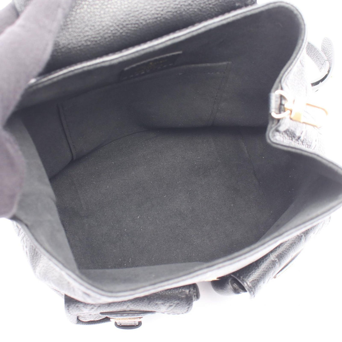 Louis Vuitton Backpack Monogram Empreinte Noir Leather Backup — view 3