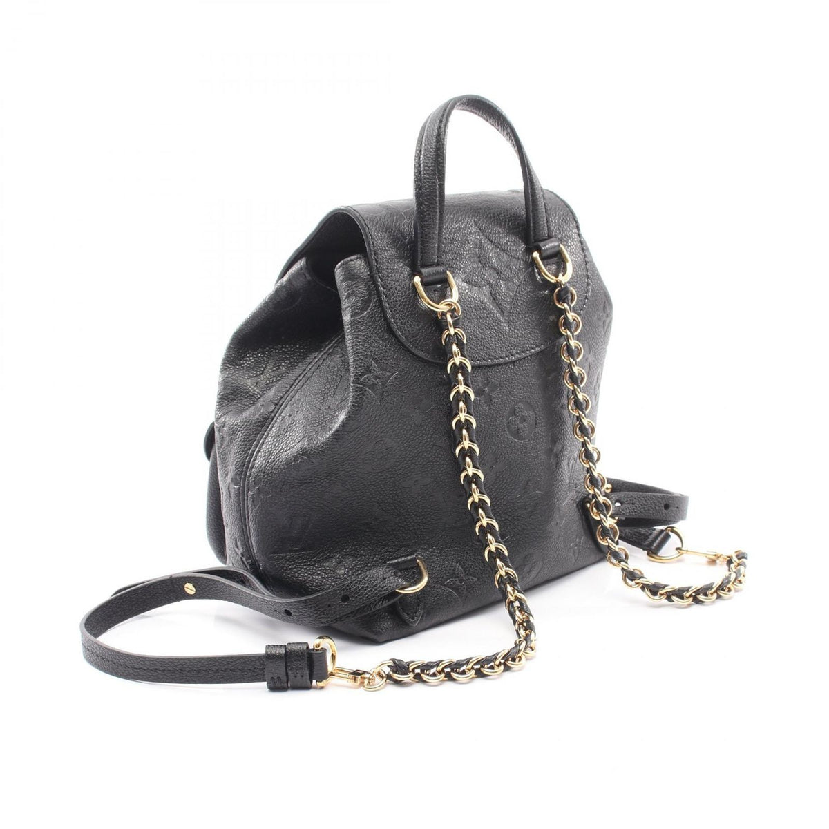 Louis Vuitton Backpack Monogram Empreinte Noir Leather Backup — view 2