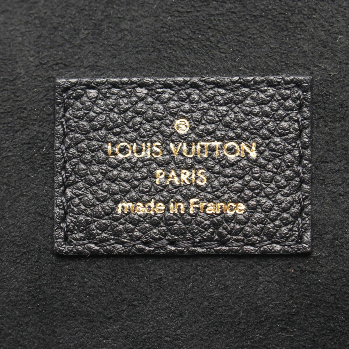 Louis Vuitton Backpack Monogram Empreinte Noir Leather Backup — view 4