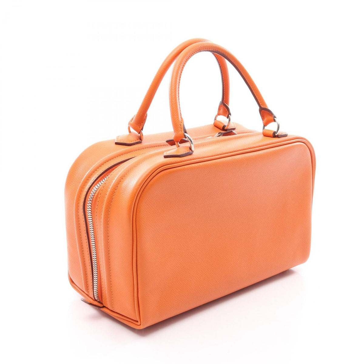 Hermes Handbag Sac Anvi 26 Orange Leather — view 2