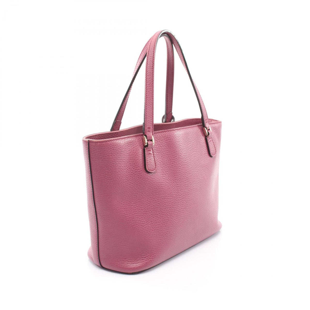 Gucci Tote Bag Interlocking G Pink Purple Leather — view 2