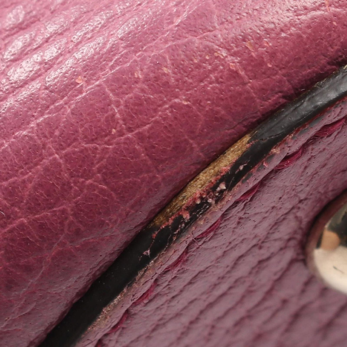Gucci Tote Bag Interlocking G Pink Purple Leather — view 8