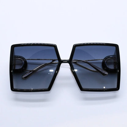 Dior Square Frame Sunglasses 58 15 Eyewear Gold — view 2